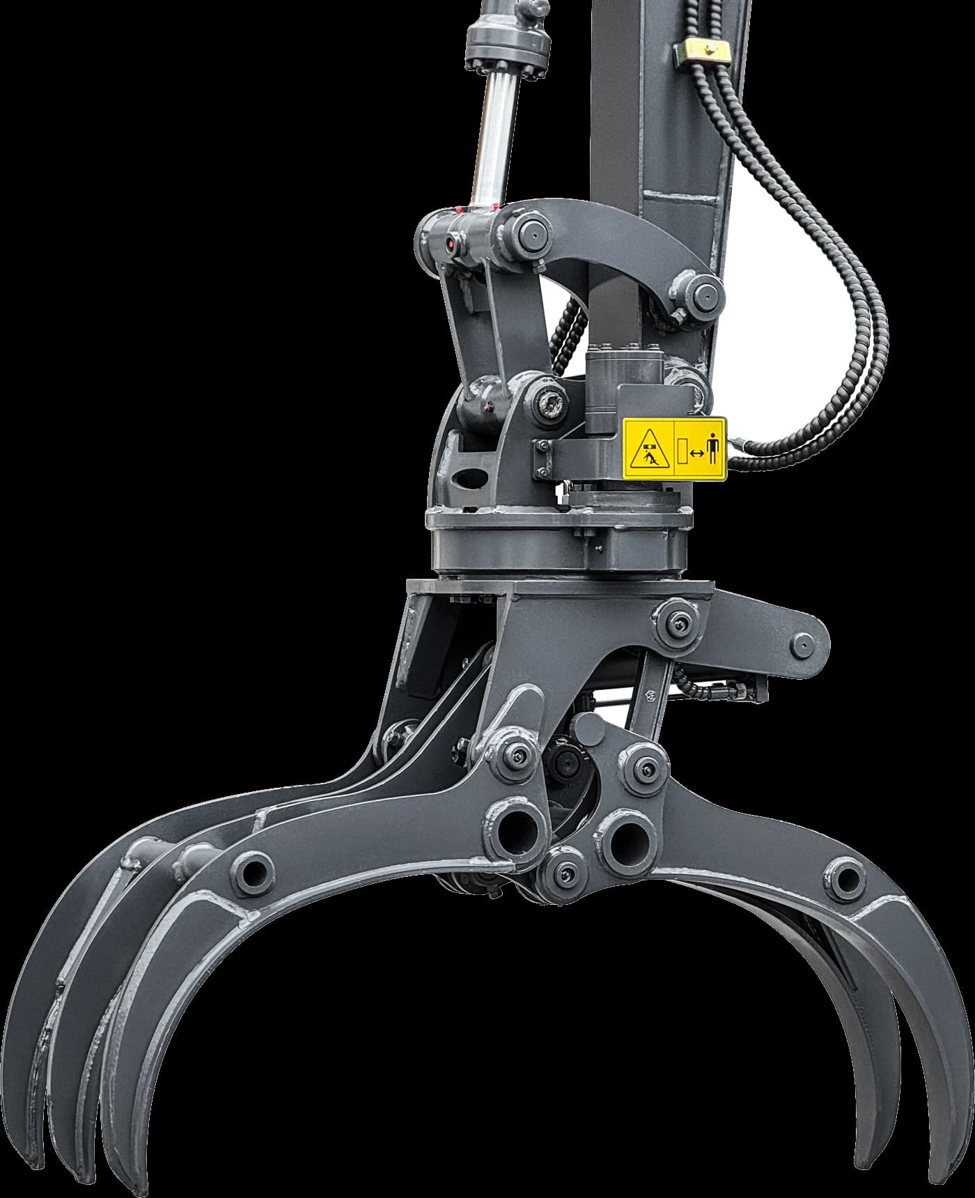 Five-Claw Log Grapple, Full-Rotation, 7 t